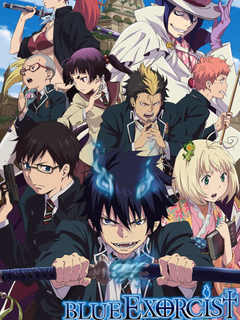 Ao no Exorcist poster - slashpanda.com